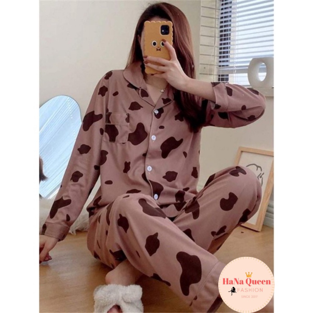 [Sẵn hàng] Bộ đồ ngủ Pijama dài tay mùa đông nhiều họa tiết con vật mẫu mới hot nhất | WebRaoVat - webraovat.net.vn