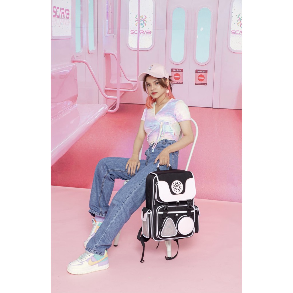 Balo đi học, đi du lịch unisex SCARAB SOLID SHAPES