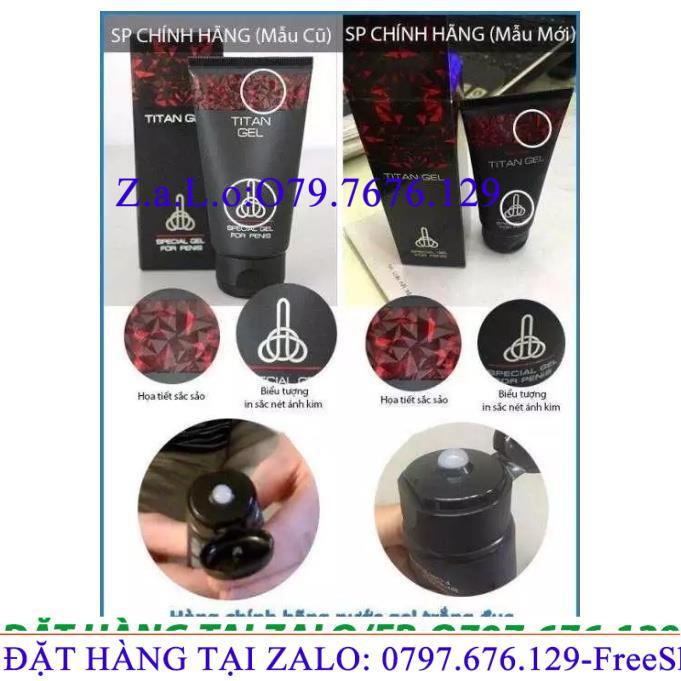 titan8 gen gel nga cao cấp phiên bản giới hạn-Gel dành cho nam - hàng chuẩn Nga tăng kích thước cho cậu bé 1
