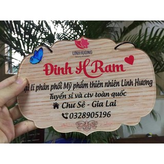 Bản hiệu theo yêu cầu