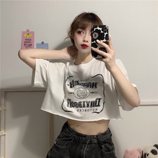 ÁO CROPTOP 2 MÀU ĐEN TRẮNG CÁ TÍNH [ Video Ảnh Thật ]