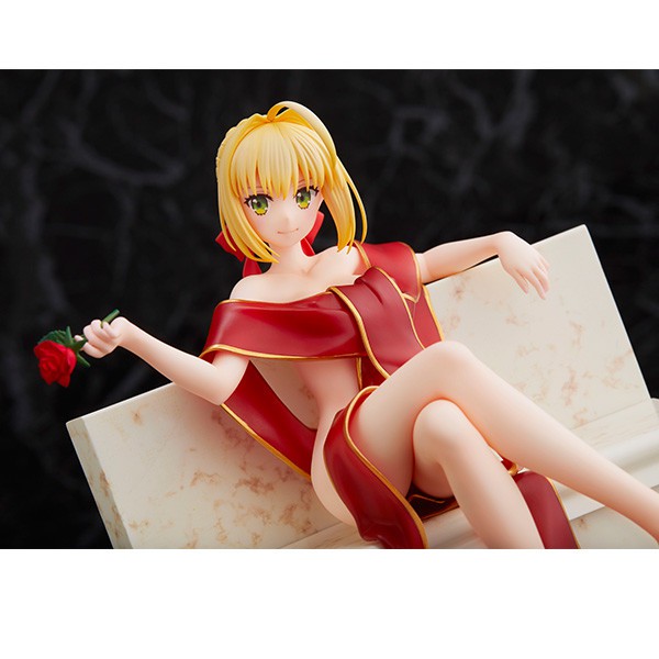 Mô hình chính hãng PVC Scale - Fate/Extra Last Encore - Saber EXTRA - 1/7 - Bathrobe Ver. (Aniplex)