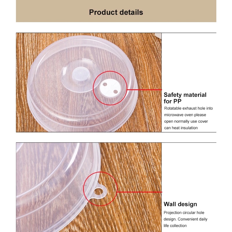1 Nắp Đậy Bảo Quản Thực Phẩm Tươi Trong Suốt Bằng Nhựa Cho Tủ Lạnh