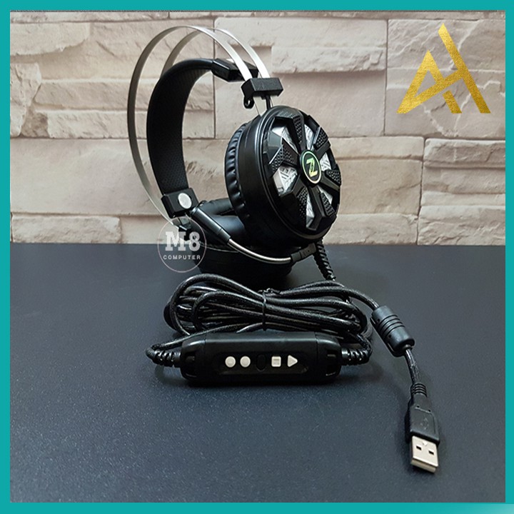 Tai Nghe Gaming Có Dây Headphone Chụp Tai ZIDLI ZH7 LED 7 Màu - Tai Nghe Nhạc Máy Vi Tính Laptop Game Thủ Có Micro | BigBuy360 - bigbuy360.vn