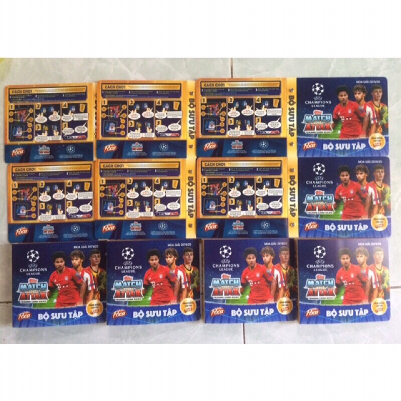 Combo 3 album match attax poca