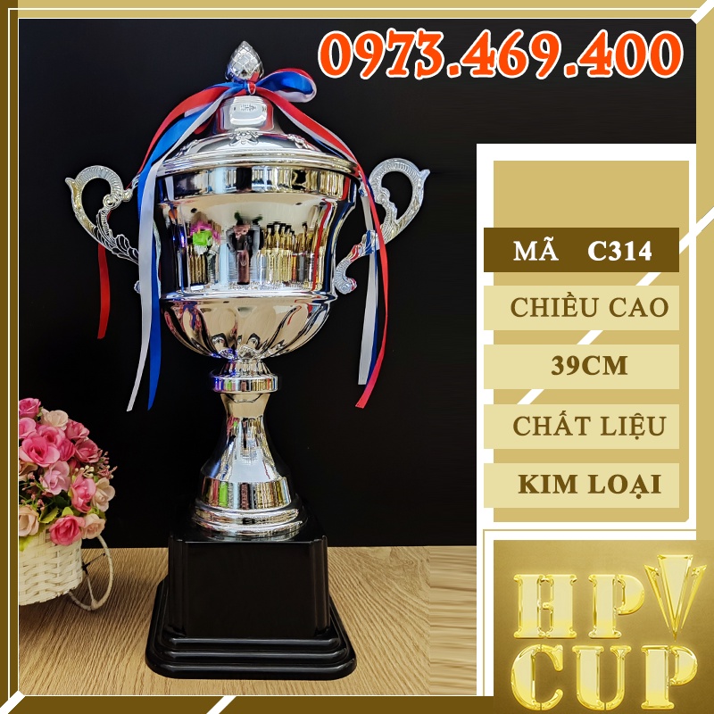 Cúp Thể Thao Bóng Đá Huy Chương Vàng Cờ Lưu Niệm CUP PHA LÊ Quà Tặng Vinh Danh B1A
