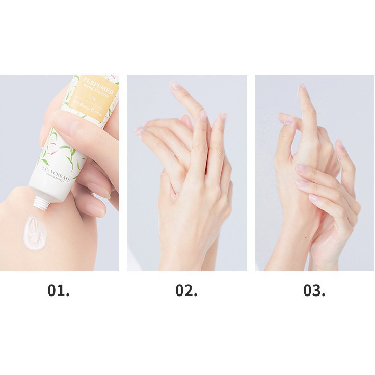 Kem dưỡng da tay MayCreate Perfumed 30g mềm và thơm cấp ẩm mềm da thơm hương hoa tự nhiên GOLMON | BigBuy360 - bigbuy360.vn