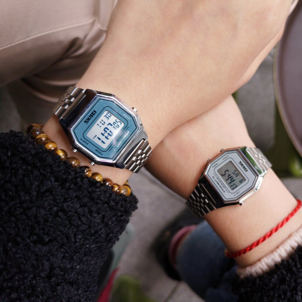 (CHÍNH HÃNG) Đồng Hồ Nữ SKMEI 1345 mặt số điện tử nhỏ xinh | BigBuy360 - bigbuy360.vn