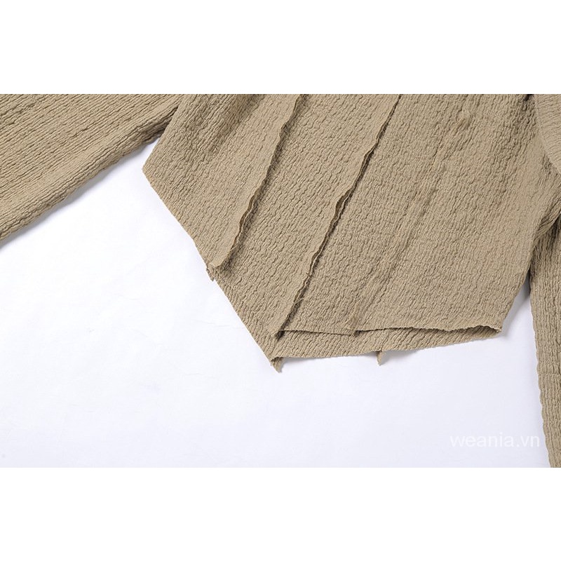 Áo kiểu tay dài trễ vai thiết kế quyến rũ cho nữ