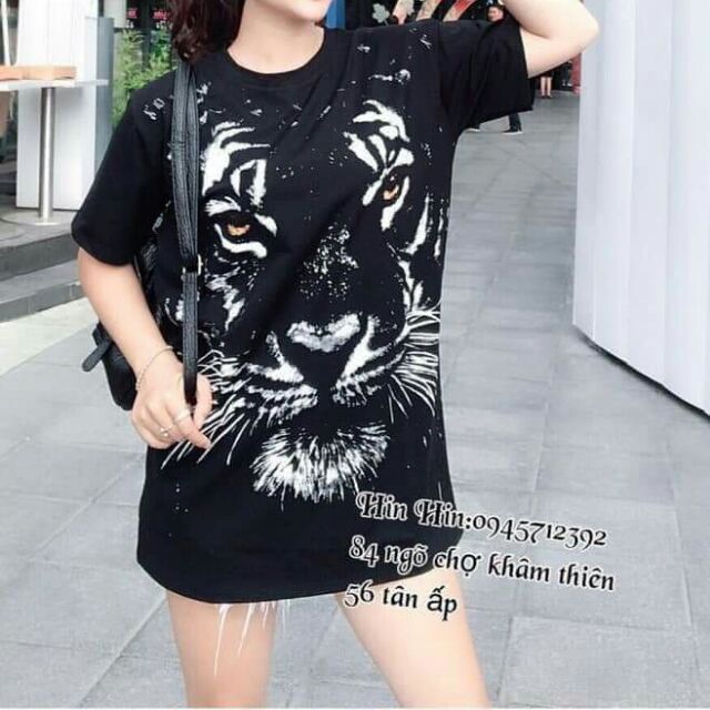 Áo phông hổ 3D BCi