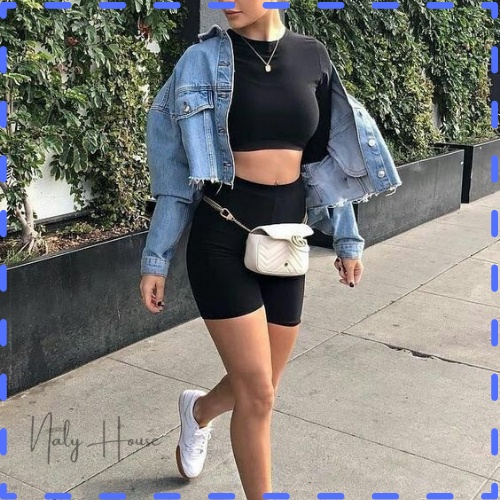 Quần Legging Đùi  Hãng ASOS Cạp Cao, Co Giãn 4 Chiều Loại 1 Big Size Đến 100kg, Tập Gym , Đi Chơi  NaLy House