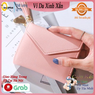 Ví nữ mini cao cấp ngắn cute dễ thương nhỏ gọn bỏ túi thời trang giá rẻ
