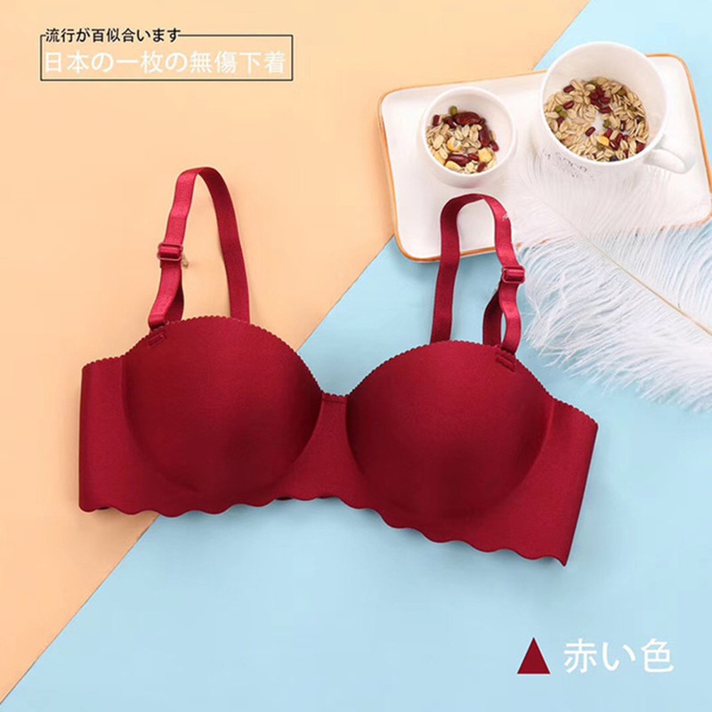 Áo Lót Đúc Su Trơn Đệm Dày Bàn Tay Nâng Ngực Xuất Nhật AL14