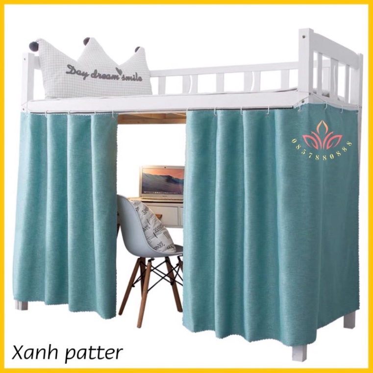 [FREE SHIP ] Rèm ktx,Rèm giường tầng vải thô dày loại 1