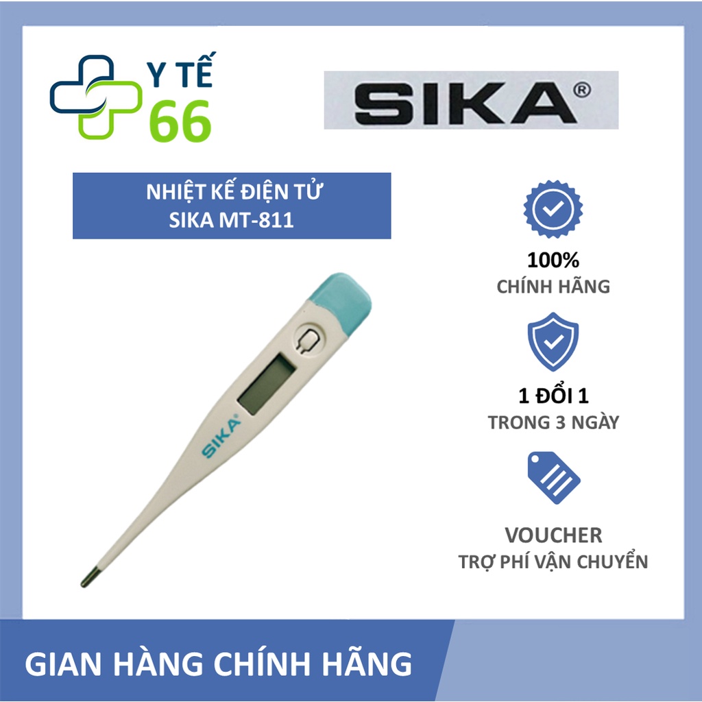[Y TẾ 66] Nhiệt kế điện tử SIKA MT-811