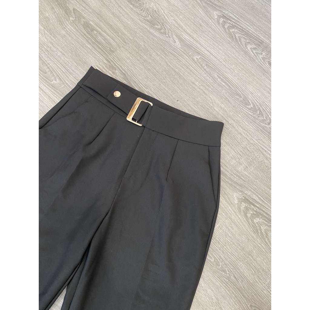 Quần Baggy Aiyilun Đai Vuông Cúc Bấm - Thời Trang Nữ Min House
