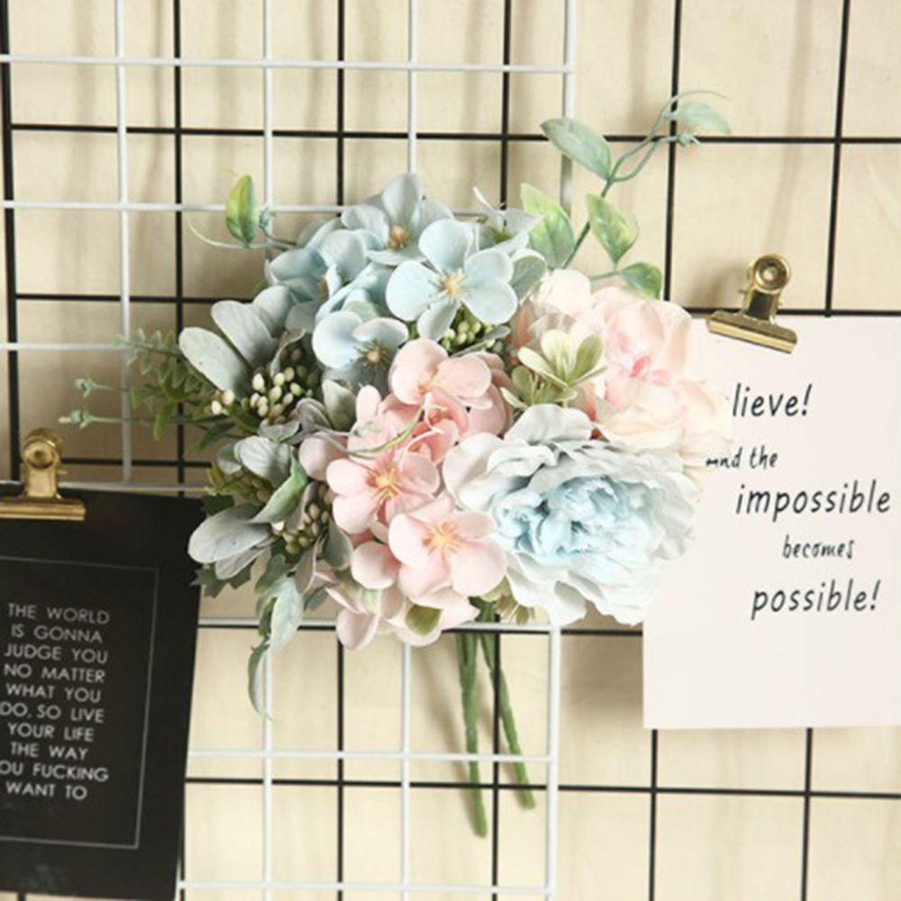 Bó Hoa Giả Bằng Lụa Dùng Trang Trí Tiệc Cưới / Sân Vườn DIY