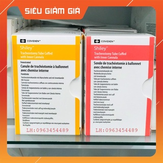 Canuyn Shiley Mở Khí Quản 2 Nòng SỐ 6,8 CFN, FEN, LPC