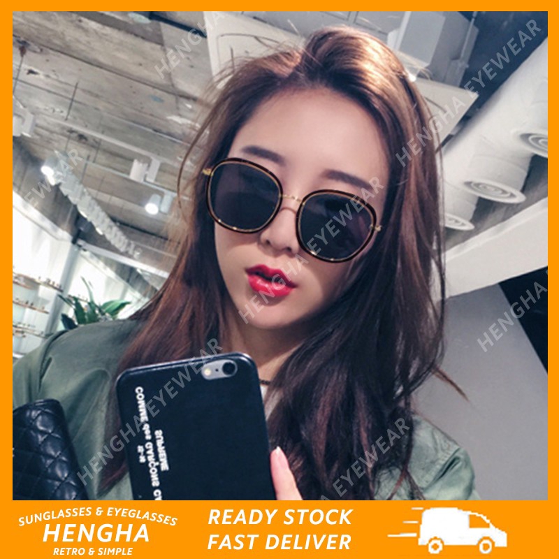 Mắt kính thời trang chống tia UV400 phong cách Hàn Quốc cho nữ
