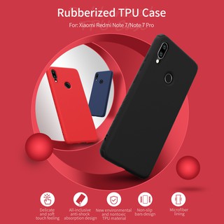 ỐP LƯNG XIAOMI REDMI NOTE 7 - REDMI NOTE 7 PRO NILLKIN RUBBER WRAPPED CHÍNH HÃNG [NEW SALEOFF]