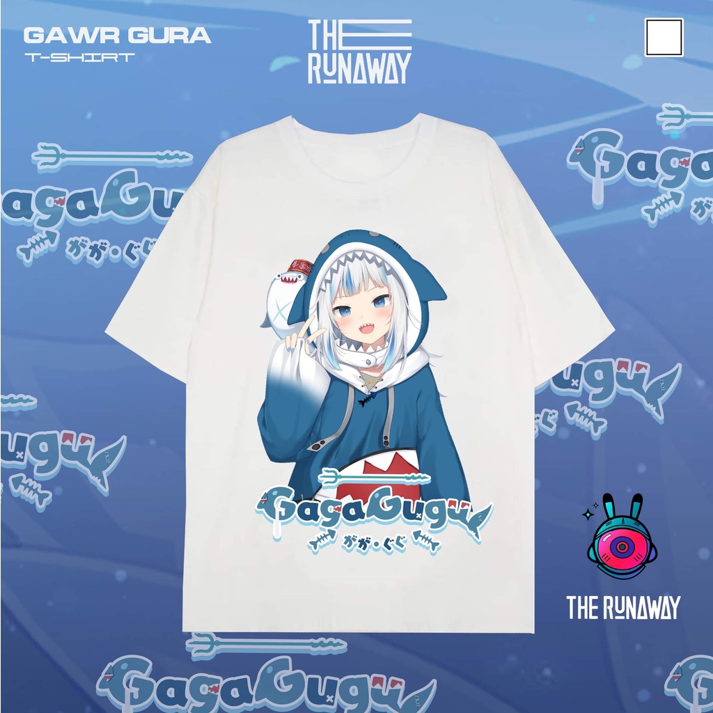 Áo phông Hololive: Gura Gawr Collection Nam / Nữ by The Runaway