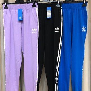 Quần [Bigsize][Sale Xả] Chất thun phối sọc họa tiết logo adidas