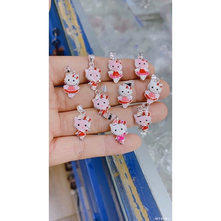 Mặt dây chuyền bạc Hello Kitty cho bé bạc ta Minh Tâm Jewelry