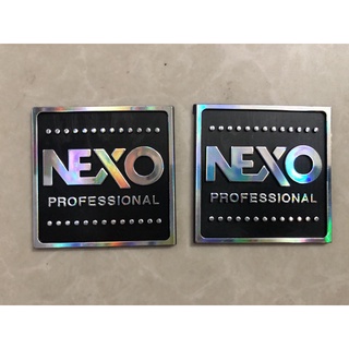 Tem Dán Thùng Loa NEXO ( 1 bộ 25k)