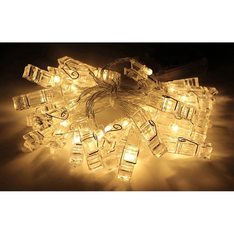 Dây Đèn Led Kẹp Ảnh Trang Trí