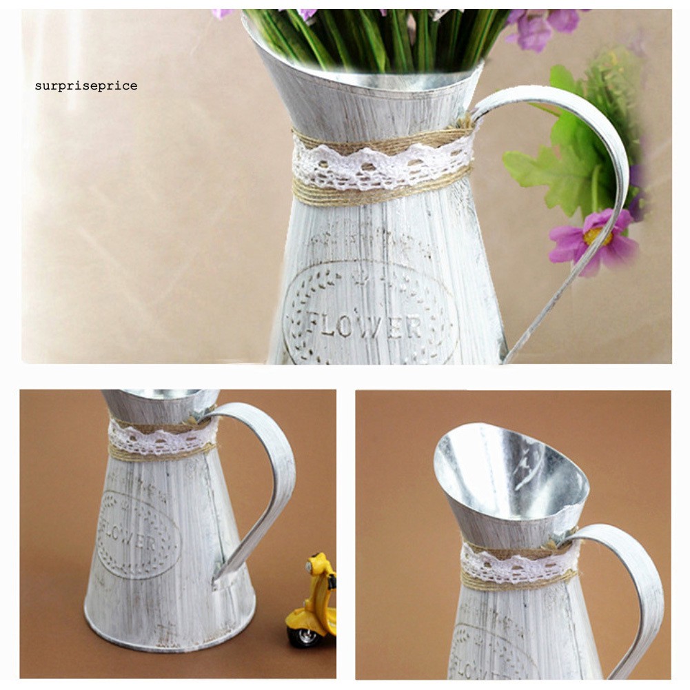 Chậu hoa sắt cổ điển dành cho trang trí nội thất