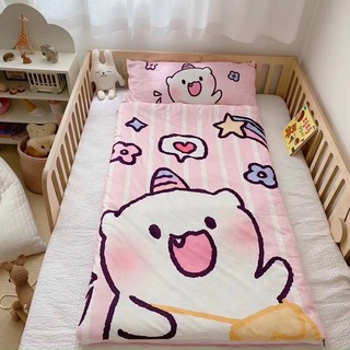 Túi Ngủ Cho Bé Tiểu Học, Túi Ngủ Trẻ Em Chất Liệu Mềm Mịn Hình Ngộ Nghĩnh (KT 75x180cm)