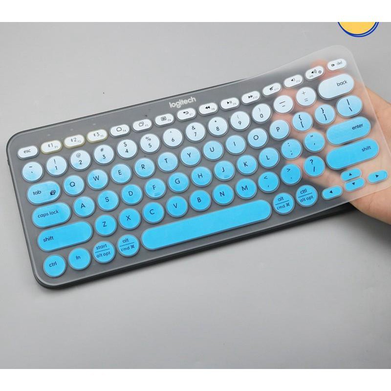 Miếng Dán Bảo Vệ Bàn Phím Bằng Silicon Siêu Mỏng Cho Logitech K380 Logitech K380