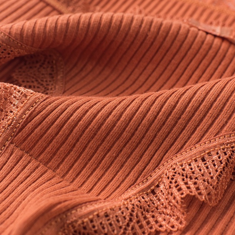 Quần Lót Nữ Cotton viền ren gân tăm kháng khuẩn hoạ tiết viền ren sexy điệu đà Mẫu 1735