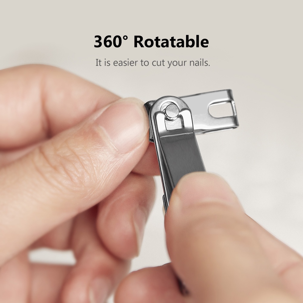 Bộ dụng cụ làm móng tay XIAOMI YOUPIN thiết kế 4 trong 1 bằng thép không gỉ