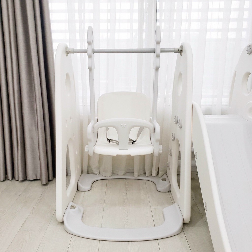 [ Haobaby shop] Cầu trượt xích đu HOLLA phiên bản 2021 màu cực sang