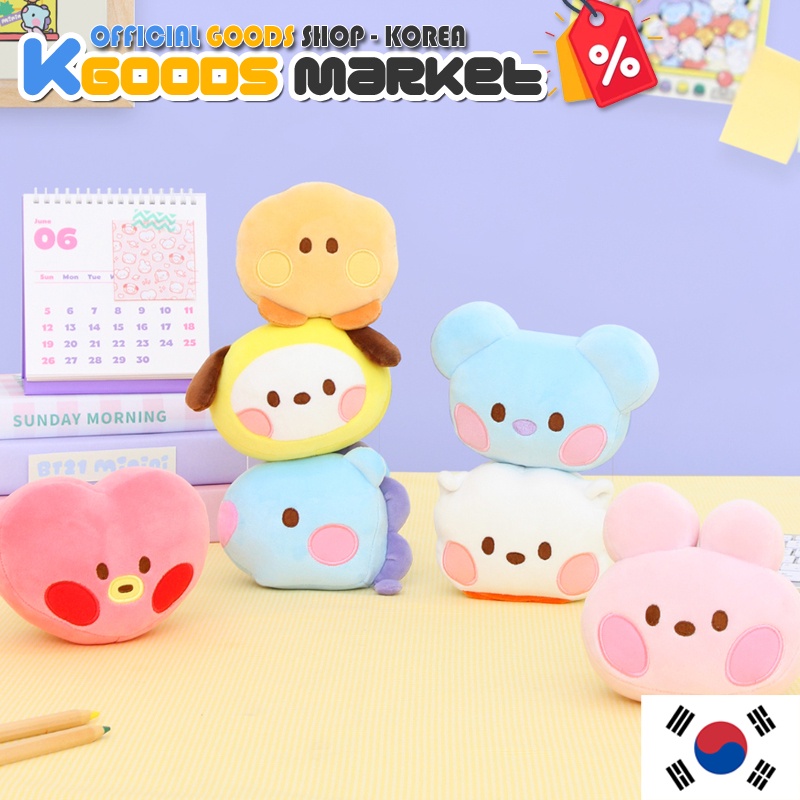 Đệm lót cổ tay để bàn thiết kế hình BT21 Minini đáng yêu