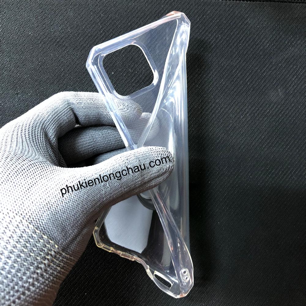 Ốp Lưng Realme C11 2020 Dẻo Trong Suốt Viền Vuông Chống Sốc Cao Cấp