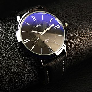 Đồng Hồ Quartz Dây Da Yazole