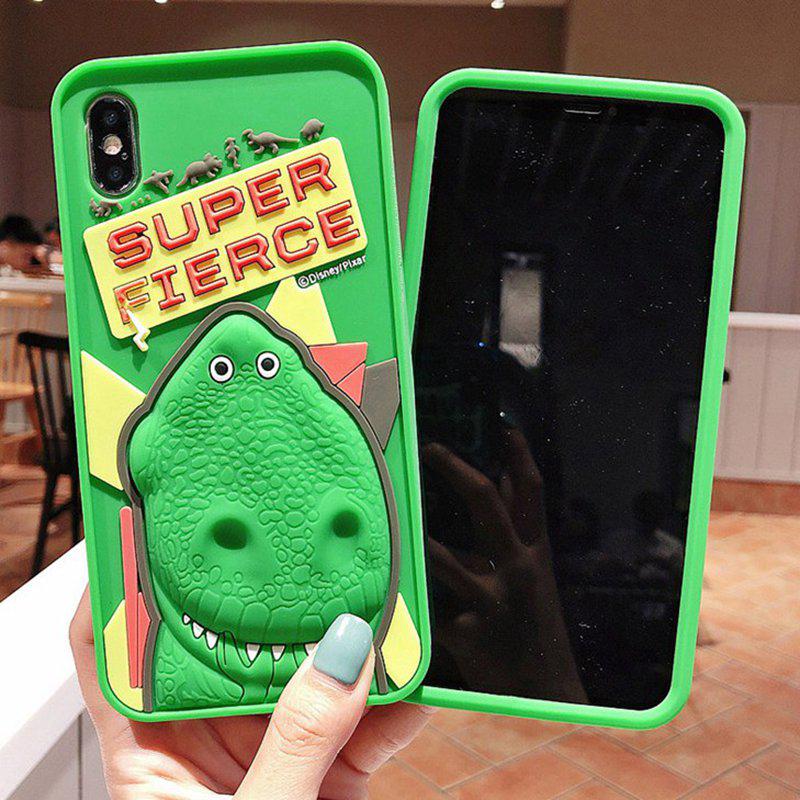 Ốp điện thoại nhựa mềm in hình khủng long 3D cao cấp dành cho Huawei Y9 2019/Honor Play/V20/8X/10/Nova 2S/3/3i