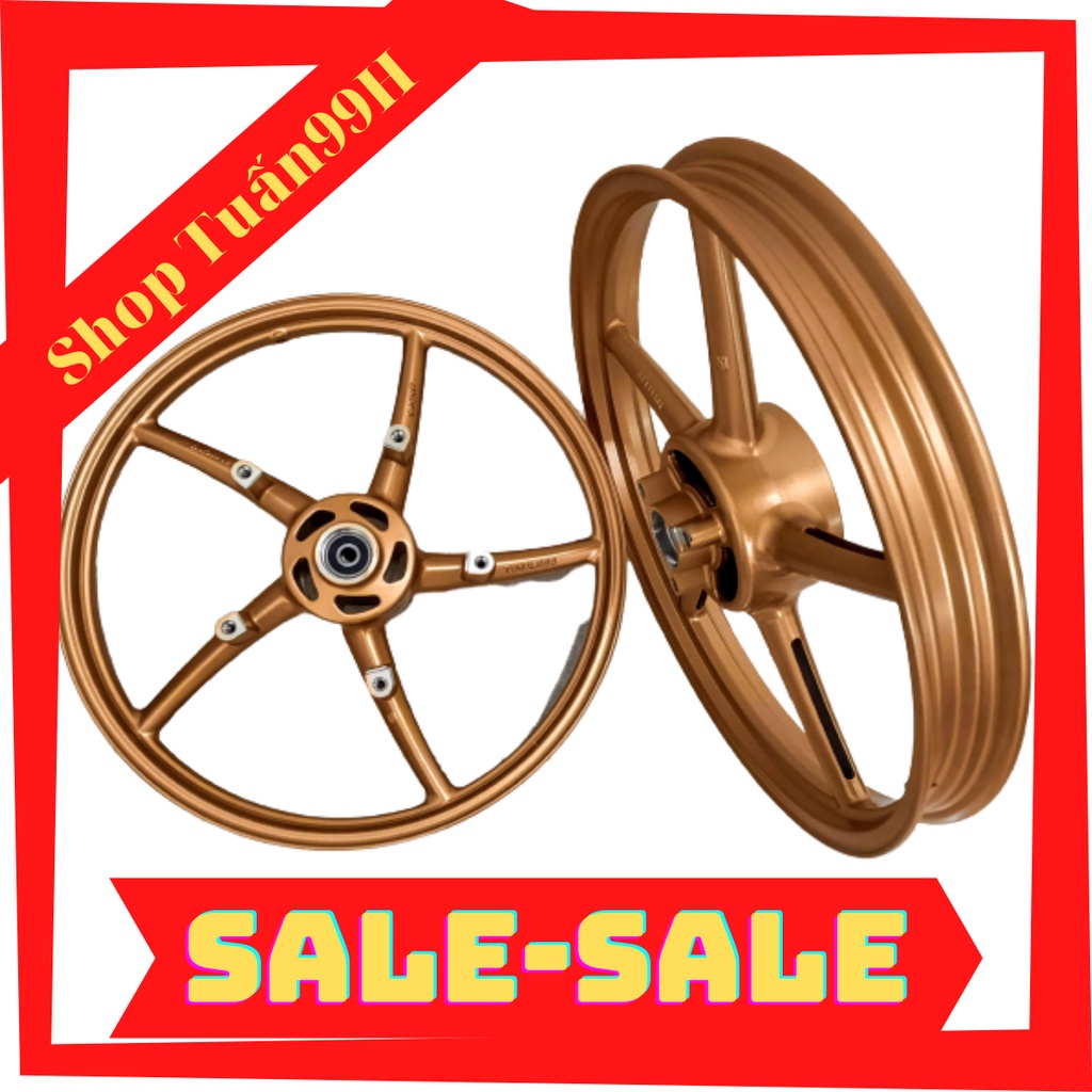 Mâm 5 cây AT Racing dành cho Raider, satria 150 bản 1.4 và 1.6