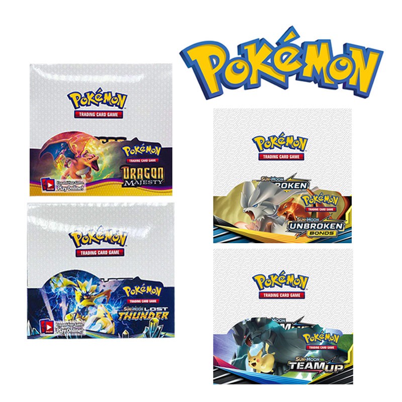 Bộ 324 Thẻ Bài Game Pokemon TCG Sun and Moon Thẻ Cao Cấp Nhiều Loại Thẻ Bài Pokemon Vmax with Thẻ Bài Pokemon Card Holder Book Album Album Sách Của Chủ Thẻ Pokemon