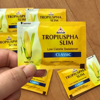 Set 5 gói đường bắp ăn kiêng Tropiuspha Slim 25g
