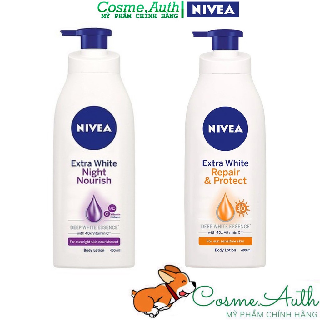 Sữa Dưỡng Thể Dưỡng Trắng NIVEA Extra White Deep White Essence