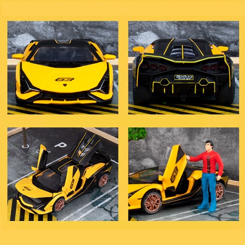 Xe mô hình Lamborghini Sian FKP 37 1:32 Mamba