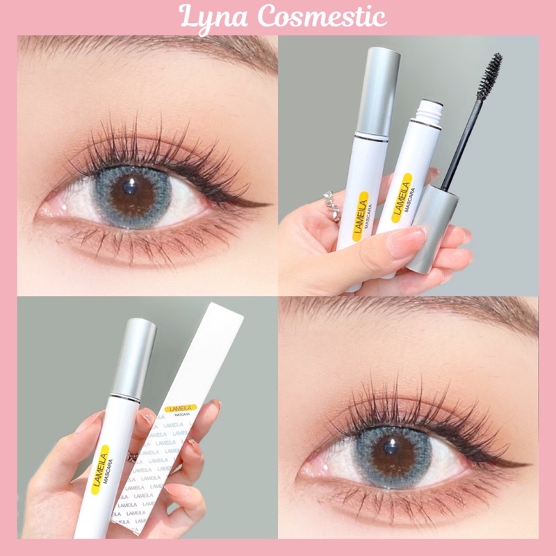 Chuốt Mi Mascara Bobeini Làm Dày Mi, Cong Mi Không Trôi Chống Thấm Nước Magic Colorful Slender Mascara