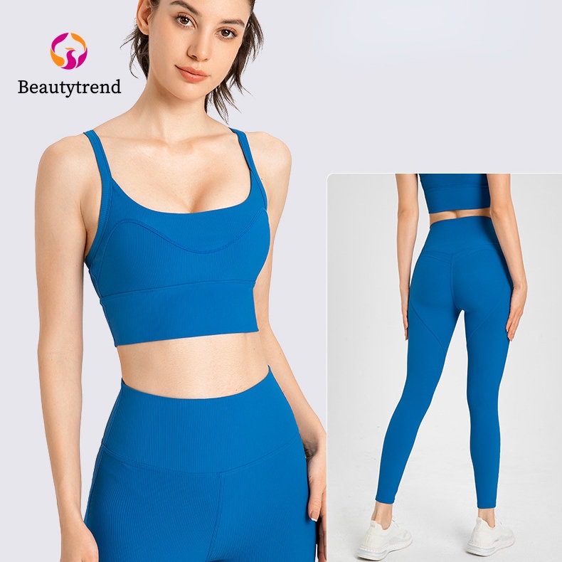 Bộ đồ tập yoga Beautytrend nâng ngực chống sốc thời trang cho nữ