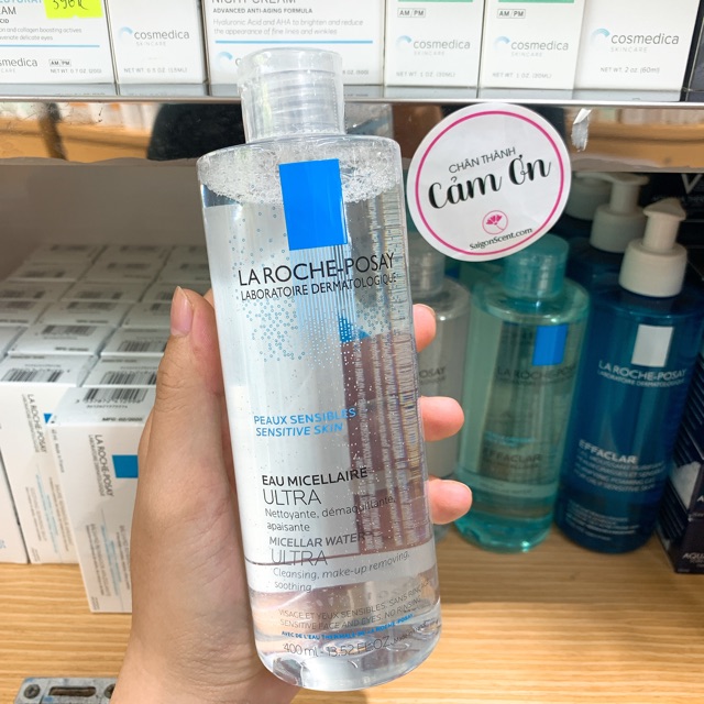 Nước tẩy trang da nhạy cảm La Roche Posay Micellar Water Ultra Sensitive Skin ( 400mL ) | BigBuy360 - bigbuy360.vn