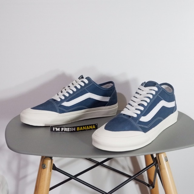 Giày Vans Old Skool 36 Sf Chất Liệu Denim Màu Xanh Navy Đậm