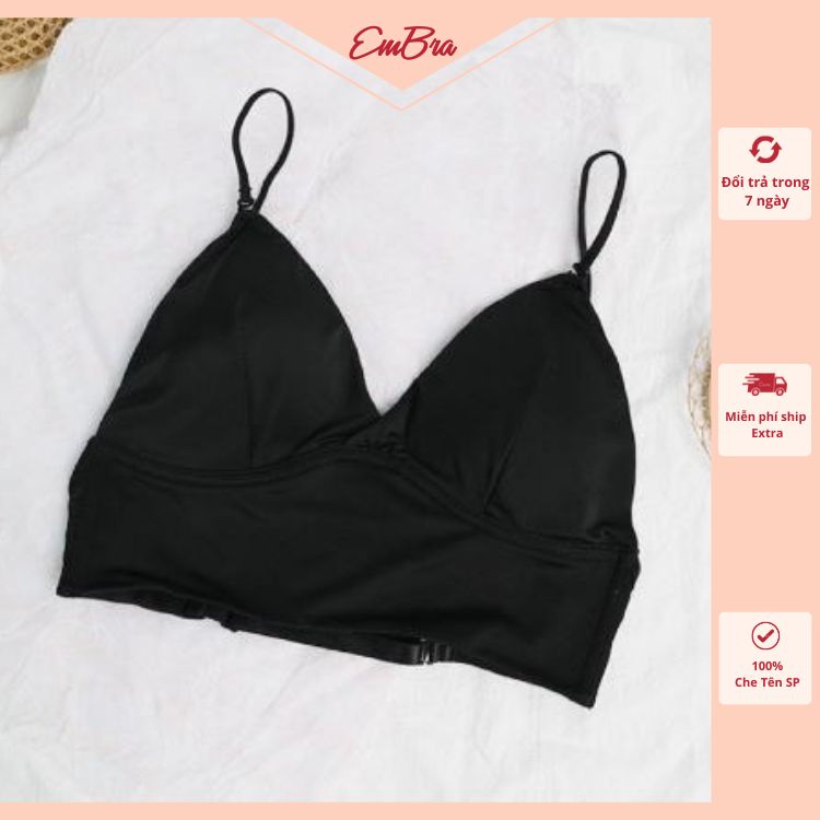 Áo Lót Nữ EMBRA Áo Bra Nữ Lưng Thấp Chuyên Dùng Mặc Áo Hở Lưng Bralette Mã EBALB04