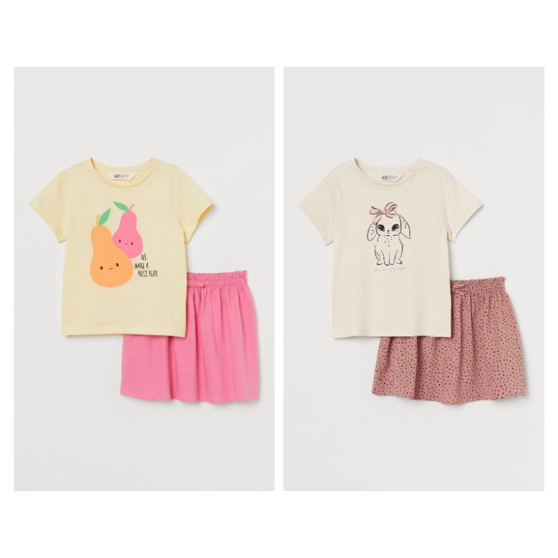 Set váy áo rời HM bé gái